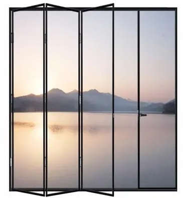 船营极窄折叠门
